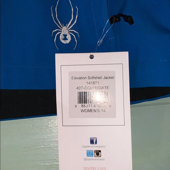 Spyder Elevation Softshell size 14 - Picture 3 of 5